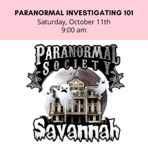 Paranormal Investigating 101